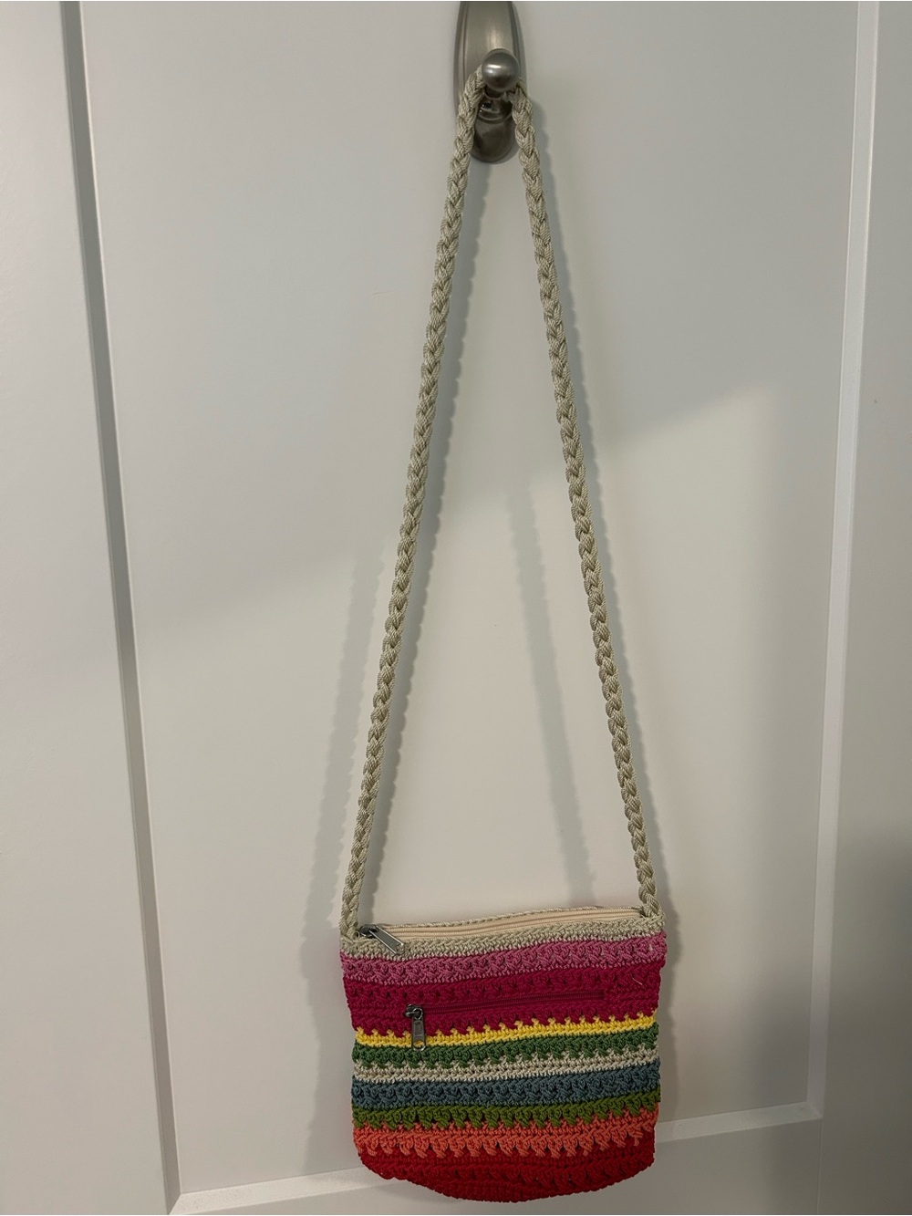 Merona Multicolour Crochet Crossbody Bag - Boho/Y2K - Retired Target Brand